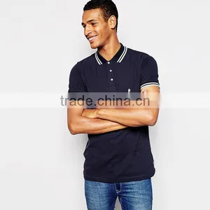 Tipped China Factory Wholesale Polo Shirt PS0118A thumbnail-1