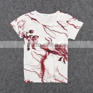 2017 Latest Design Casual Pattern 3d Printing Boys Shirt for 8years Old Kids thumbnail-1