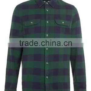 New Model Flannel Long Sleeve Shirt for Man thumbnail-5