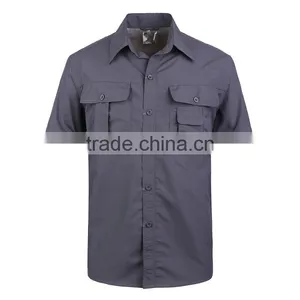 Juqian GZ Uniform Manufacturer Quick Drying Breathable Gray Wear Rough Industrial Engineering Work Clothes Uniform Suits thumbnail-2