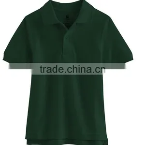 Custom Factory Wholesale Solid Pique Cotton Poly Kids School Uniform Polo Shirt thumbnail-1