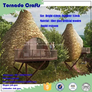 High-level Design Outdoor Artificial Tree House Artistic Simulation Artificial Tree House thumbnail-2