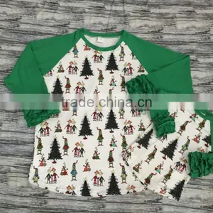 2016 Boyi Mom and me Clothing Chritamas Mom and me Raglan Shirt , Tee Shirt for Santa thumbnail-1