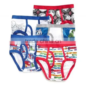 2017 Wholesale OEM Children Underpants Fashion Little Boys' 100% Cotton Briefs Cool Kids Underwear Boxer Briefs thumbnail-2