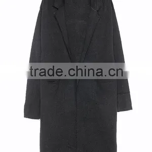 Trend Girls Young Coat Sweater Fashion Cardigan Women Long With Two Colors thumbnail-5