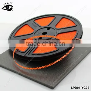 Fluorescent Neon Orange Pet Sequin Reel for Garment thumbnail-1