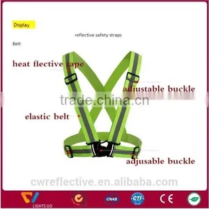 Sliver Strip Cycling Safety Reflective Suit thumbnail-1
