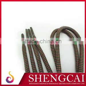 Best Quality Cheap Funny Colour Cheap Round Thick Shoelace thumbnail-3