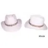 Wool Felt Cowboy Hat,balck,white thumbnail-2