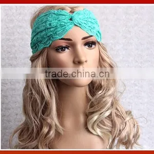 New Design Godbead Black Turban Headband Cotton Spandex Workout Hair Bands/ Women's Fashion Hair Band Headband/Elastic Hair Head thumbnail-2