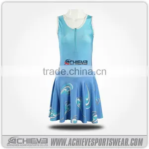 Cheap Pattern Netball Dress Factory Price thumbnail-4