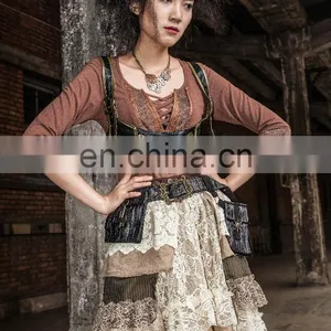 Steampunk Style Headwear Googles With Led Light and Interchangeable Lenses thumbnail-5