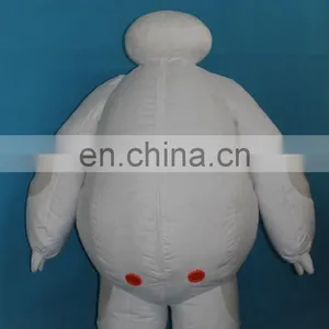 HI CE Hot Sale Inflatable Robot Baymax Mascot Costume thumbnail-2