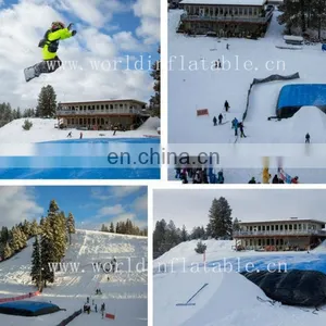 Factory EN14960 Durable Inflatable Jump Air Bag for Skiing thumbnail-1