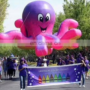 Large Inflatable Helium Octopus Balloon for Advertisment/decoration thumbnail-1