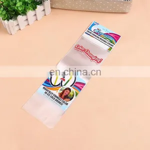 Customized Logo Printed Clear OPP Plastic Packing Bags Self Adhesive Drinking Straw Bag With Custom Printing thumbnail-5