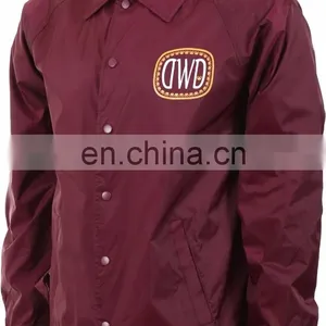 Coach Jackets - New Custom Fashion Coach Jacket Without Hood - New Variety 2017 thumbnail-1