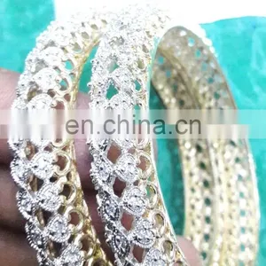 Cubic Zircon Jewelry Bangles Manufacturer, Cubic Zircon Jewellery Bangle Exporter thumbnail-6