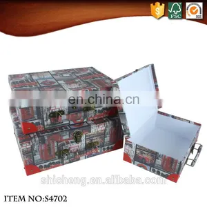 Charming Landscape Pattern Retro Style Suitcase Box thumbnail-5