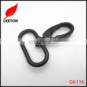 Zinc Alloy 32mm Black Bag Metal Snap Hook thumbnail-6