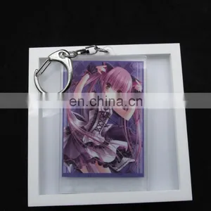 Newest Crystal Clear Custom Anime Acrylic Keychain thumbnail-1