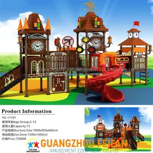 Wooden Slides Outdoor Playground Slides thumbnail-5