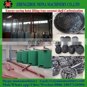 2017 New Hoist Type Coconut Shell Charcoal Carbonization Made in China thumbnail-5