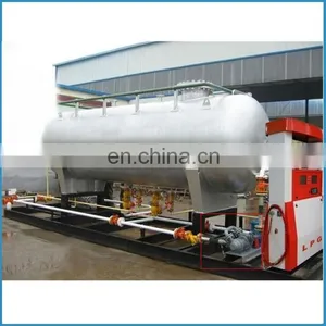 10m3 Skid Mounted Lpg Tanks, 1.77Mpa Lpg Filling Tank , Lpg Gas Filling Station thumbnail-1
