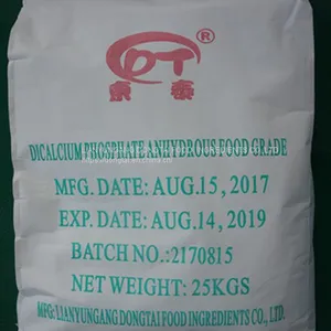 Dicalcium Phosphate Anhydrous DCPA Powder Gianule Food Ingredient Food Grade Food Additive Manufacturer Chemical High Quality thumbnail-1