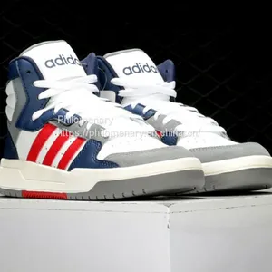 Adidas Entrap White/Navy/Red thumbnail-1