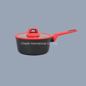 Non-stick Forged Aluminium Cookware Set With Soft Touch Handle thumbnail-3