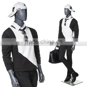 Full Body Fiber Glass Male Mannequin With Abstract Head Sale thumbnail-2