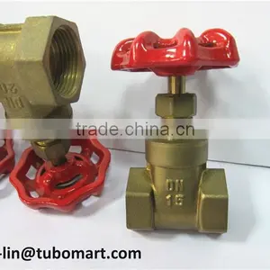 Brass Gate Valve With Brass Stem and Steel Handle of High Quality and Good Price thumbnail-4