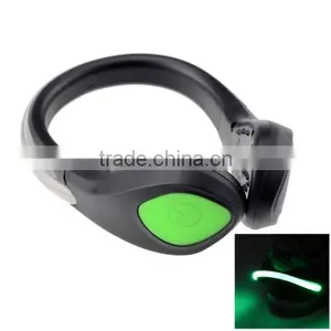 Outdoor Portable Bike Cycling Sports Safety Signal Shoes Wrist LED Light Clip thumbnail-1