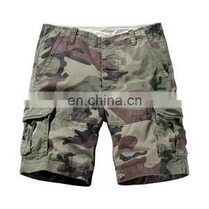 Wholesale Casual Camo Cargo Beach Shorts for Men thumbnail-3