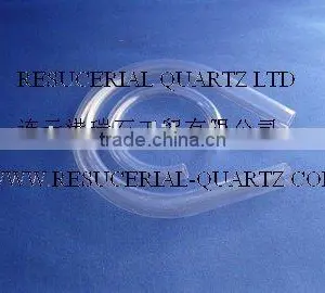 C Type Clear Quartz Tube thumbnail-1