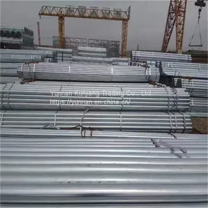 Yunnan Galvanized Steel Pipe Wholesale Q235 Hot Dip Galvanized Steel Pipe Greenhouse Vegetable Steel Pipe Specifications Are Complete thumbnail-2