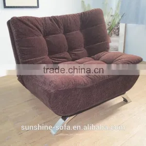 Modern Fabric Recliner Home Furniture Folding Single Sofa Bed thumbnail-3