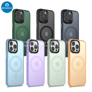 For IPhone 14 Pro Max Silicone Case With MagSafe thumbnail-1