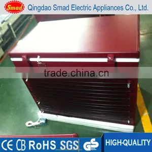 255L Red Manual Defrost Chest Freezer for Ice Cream thumbnail-4