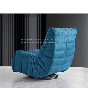 The New Caterpillar Rotating Single Chair Living Room Study Small Apartment Leisure Reclining Functional Unit Sofa thumbnail-4