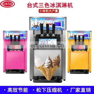 CHEAP PRICE Table Top Small Soft Ice Cream Making Machine thumbnail-3