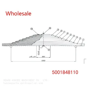 5001848110 For RENAULT Rear Axle Leaf Spring Wholesale thumbnail-2