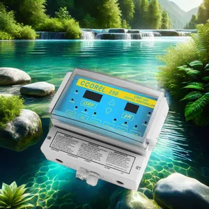 China Manufacturer Swimming Pool Water Chemical Equipment Electric ORP/PH Water Quality Monitor thumbnail-1
