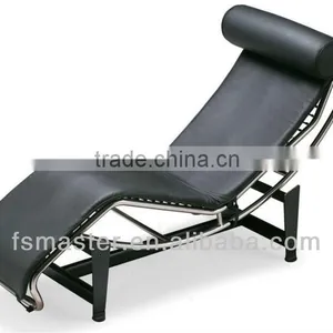 Living Room Furniture Genuine Leather LC4 Chaise Lounge thumbnail-1