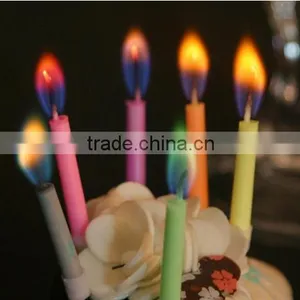 Romantic Coloured Flame Birthday Candle,smart Flame Candle/birthday Candles/color Flame Candle Quality Choice thumbnail-2
