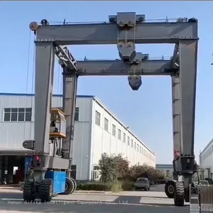 Maximum Mobility: Advanced Rubber-Tired Gantry Crane thumbnail-2