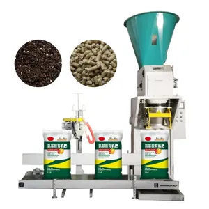 Semi-Automatic Weighing Packing (packaging) Machinery for 5kg to 25kg/bag Petrochemical Industry thumbnail-1