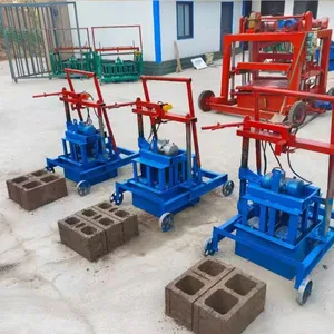 Mobile Brick Making Machine Cement Hollow Brick Machine Concrete Block Machine thumbnail-5