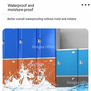 Modular ABS Staff Locker With Adjustable Shelves |DIY Combination 620x385x500mm Medium Size for Hospital and Pharmaceutical Plant thumbnail-4